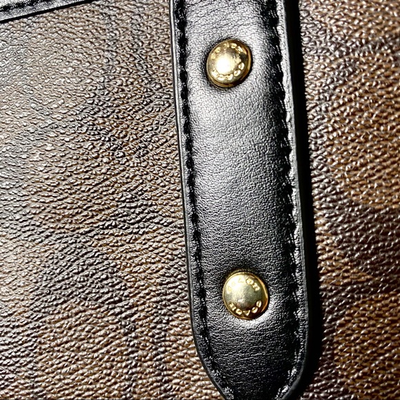 |Coach| Central Tote Bag in Brown Signature Canvas - Picture 3 of 10